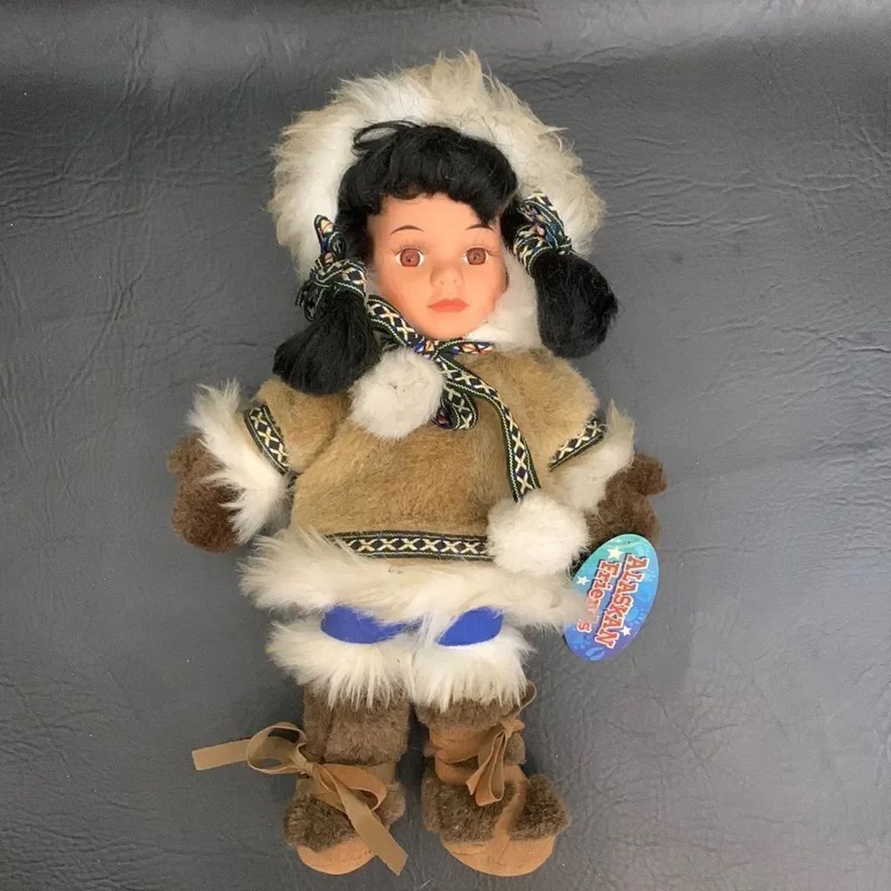 Attic Circle Enterprises Alaskan Friends Traditional Dress Girl Doll Ages 3 Up